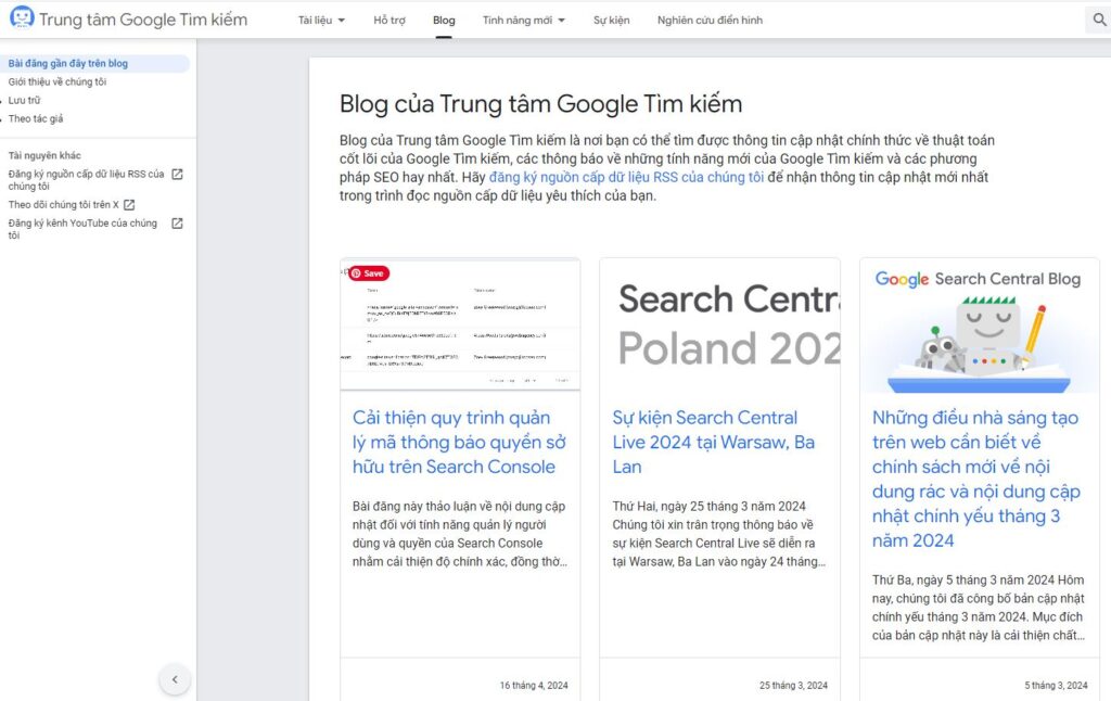 Google Search Central Blog