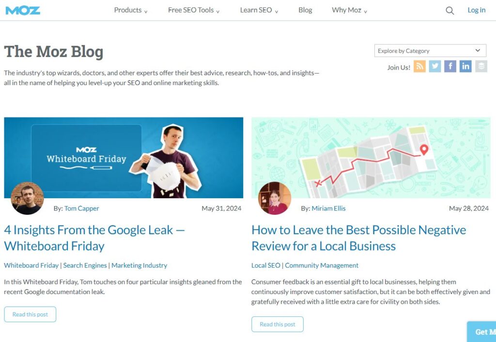 Moz Blog