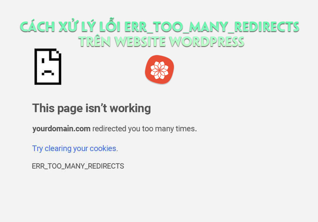 Cách xử lý lỗi err_too_many_redirects trên website Wordpress